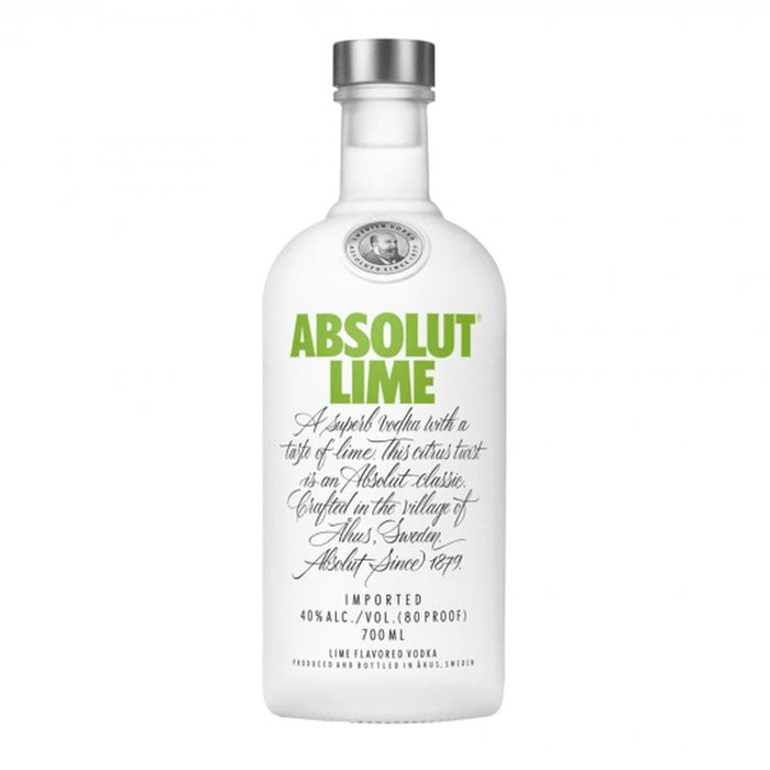 Absolut Lime Flavoured Vodka 700ml Vodka Gateway