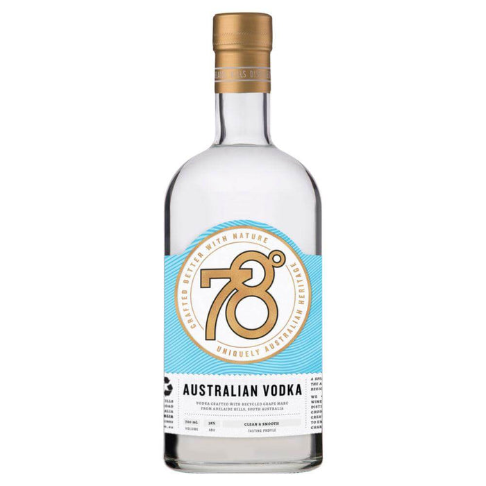 Adelaide Hills Distillery 78 Degrees Vodka 700ml Vodka Gateway
