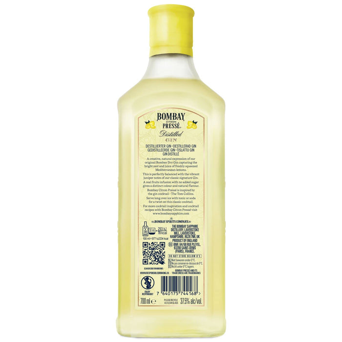 Bombay Citron Pressé Gin 700ml  Bombay