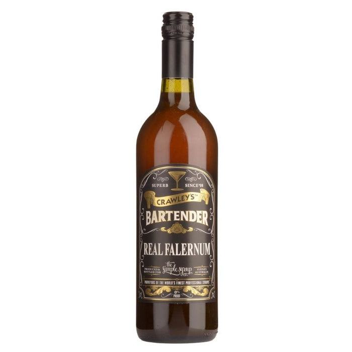 Crawley's Bartender Real Falernum 750ml Syrups Gateway