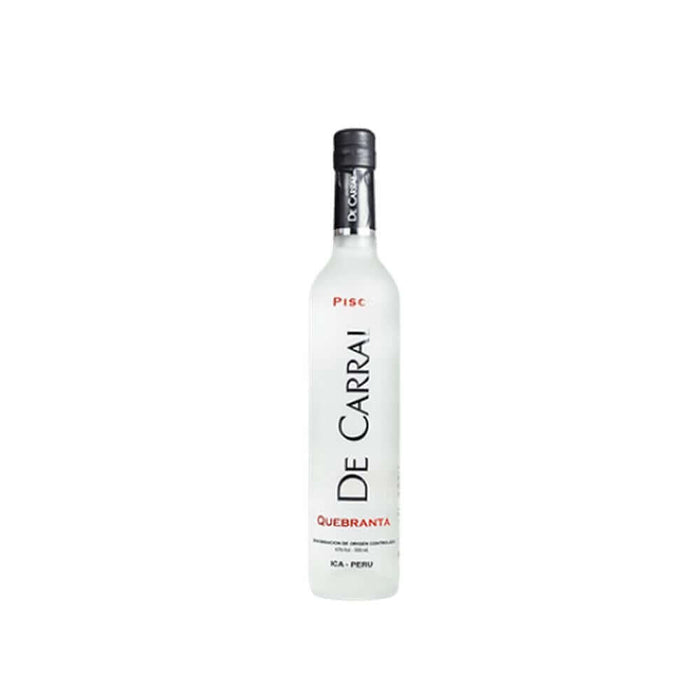 De Carral Pisco Puro Quebranta 500ml Pisco Gateway