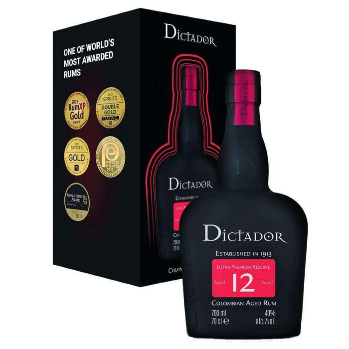 Dictador Aged Rum 12 year old 700ml Rum Gateway