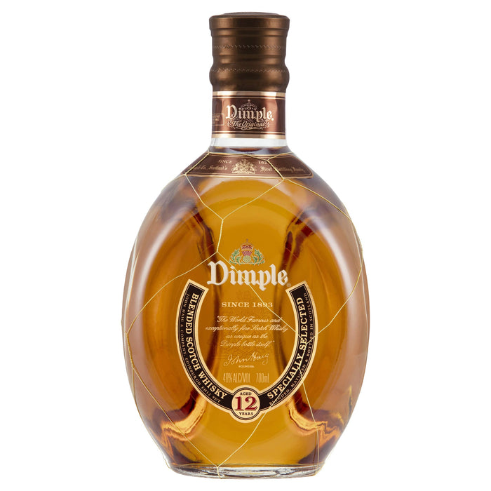 Dimple 12 Years Old Scotch Whisky 700ml  Dimple