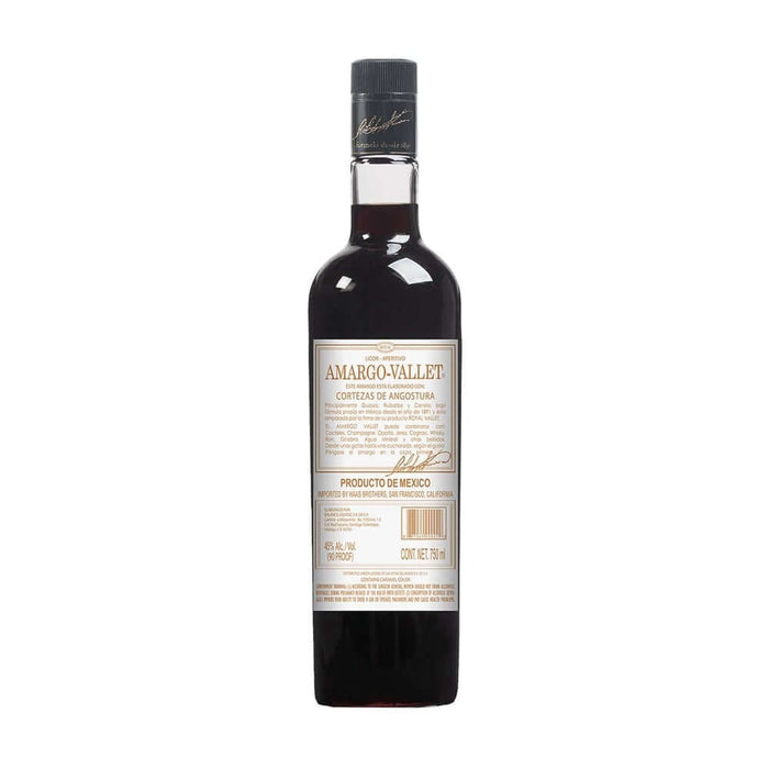 Henri Vallet Bitter Amargo 750ml Liqueur Gateway