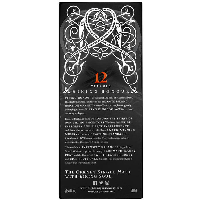 Highland Park 12 Year Old Single Malt Scotch Whisky 700 ml  Highland Park