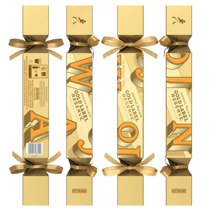 Johnnie Walker Gold Label Reserve 200ml Festive Cracker  Visit the Johnnie Walker Store
