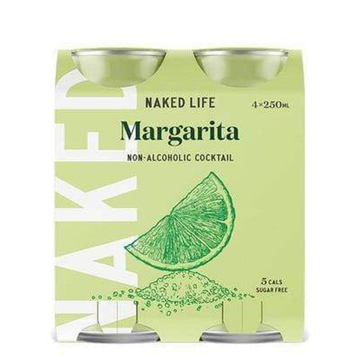 Naked Life Margarita Non-Alcoholic Cocktail 250ml 24 Pack Non-Alcoholic Premix Gateway