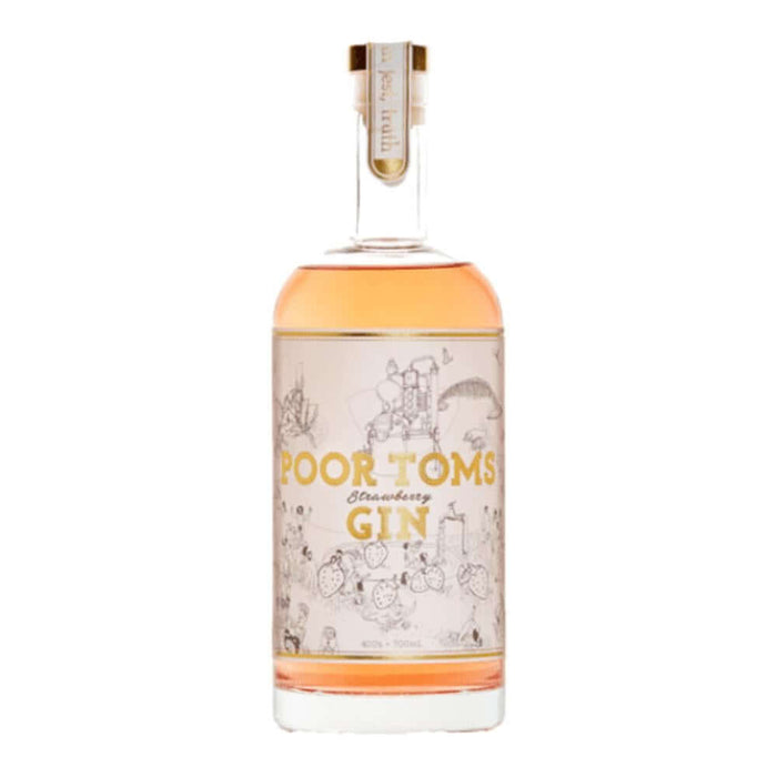 Poor Toms Strawberry Gin 700ml Gin Gateway
