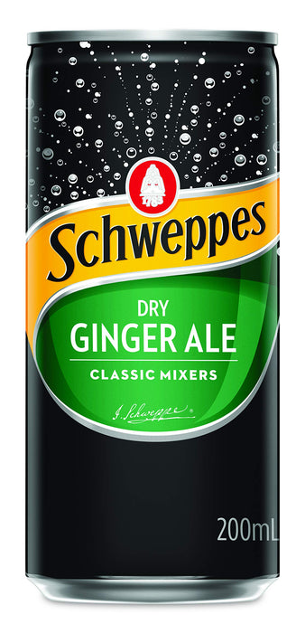 Schweppes Dry Ginger Ale, 24 x 200ml  Visit the Schweppes Store