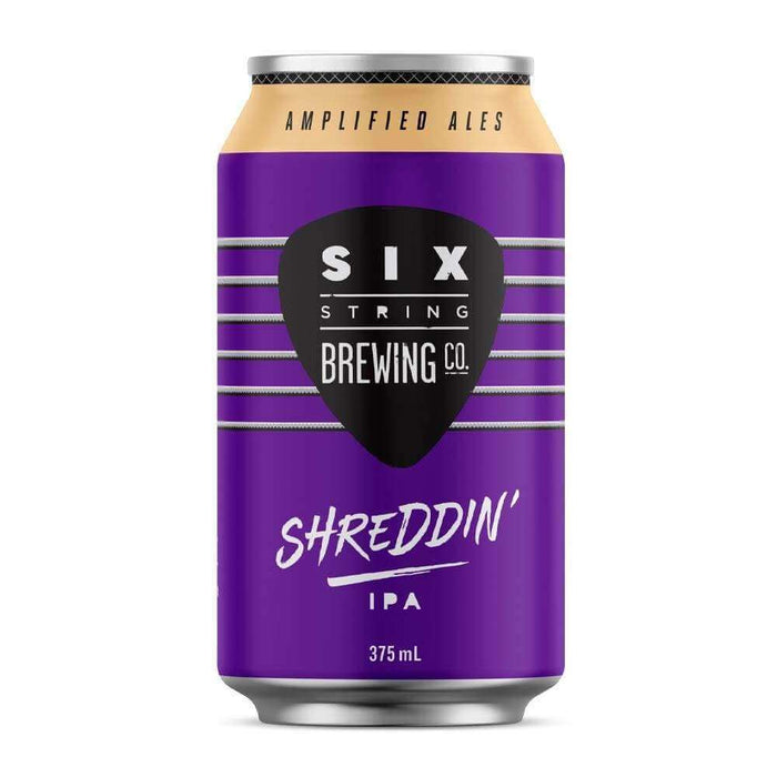 Six String Brewing Co Shreddin' IPA 375mL Beer Six String Brewing
