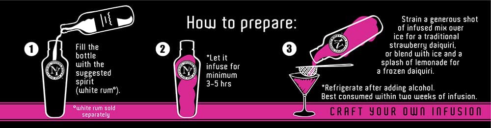 NY Cocktail Infusion Mixer - Strawberry Daiquiri  NY Cocktail