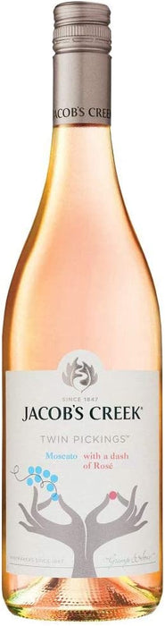 Jacob's Creek Twin Pickings Moscato Rose 750ml (Pack of 6)  Jacob's Creek