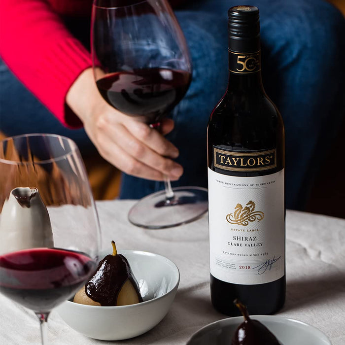 Taylors Estate Shiraz Wine, 750 ml (Pack Of 6)  Taylors