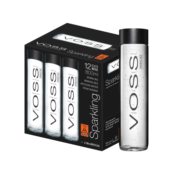 VOSS Artesian Sparkling Water, 12 x 800ml  Visit the VOSS Store