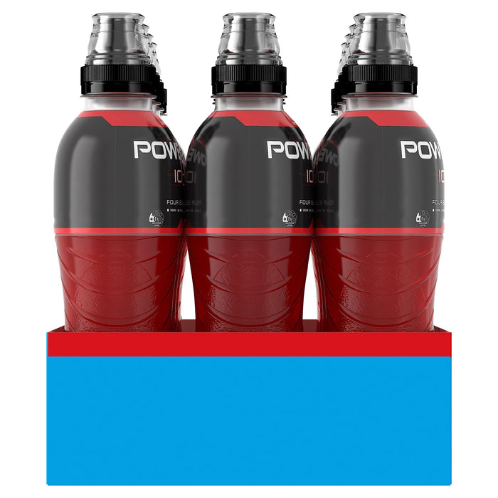 Powerade ION4 Berry Ice Sports Drink Multipack Sipper Cap Bottles 12 x 600mL