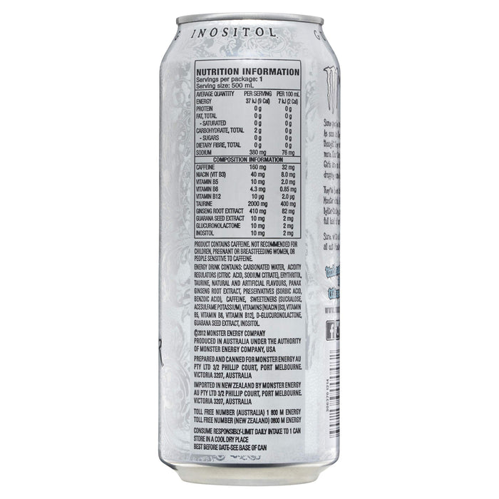 Monster Energy Drink Zero Ultra 24 x 500ml  Visit the Monster Store