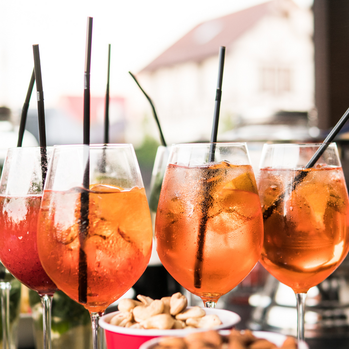 Glasses of Summer Spritz