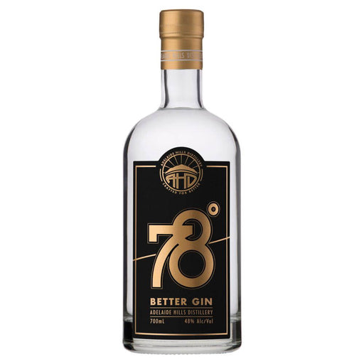 Adelaide Hills 78 Degrees Better Gin 700ml Gin Gateway