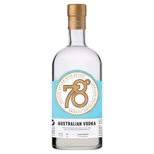 Adelaide Hills Distillery 78 Degrees Vodka 700ml Vodka Gateway