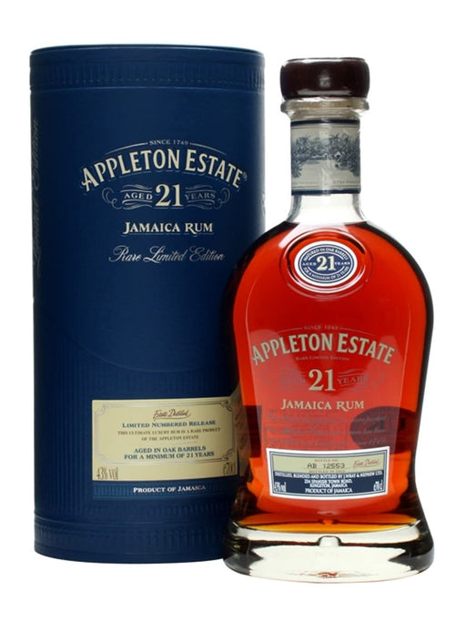 Appleton Estate 21 Year Old Rare Rum 750 ml  Appleton Estate