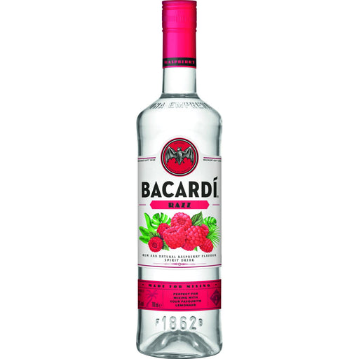 Bacardi Raspberry Flavoured Rum 700ml  BACARDI