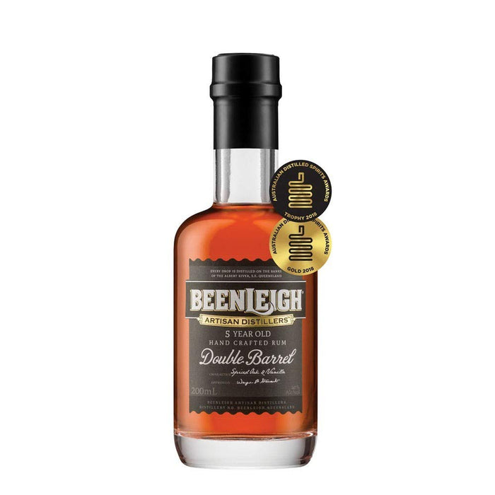 Beenleigh Artisan Distillers Double Cask Rum, 200 ml  Beenleigh Artisan Distillers
