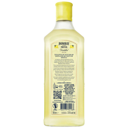 Bombay Citron Pressé Gin 700ml  Bombay