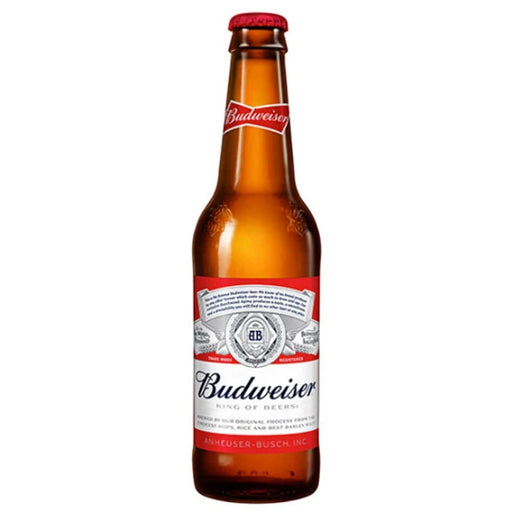 Budweiser Beer Case 24 x 330mL Bottles  Budweiser