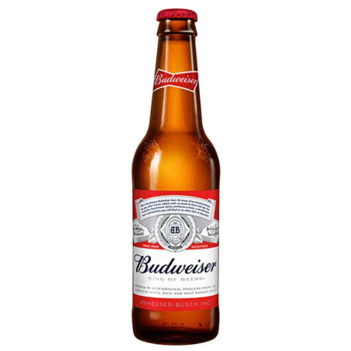 Budweiser Beer Case 24 x 330mL Bottles  Budweiser