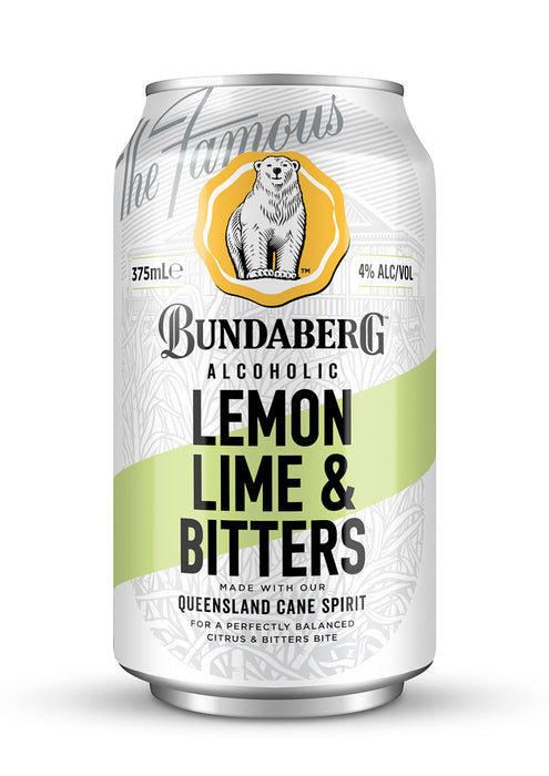 Bundaberg Lemon Lime & Bitters 375 ml (4 x Pack of 6)  Visit the Bundaberg Store