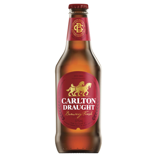 Carlton Draught Lager 375ml Stubbies  Visit the CARLTON DRAUGHT Store