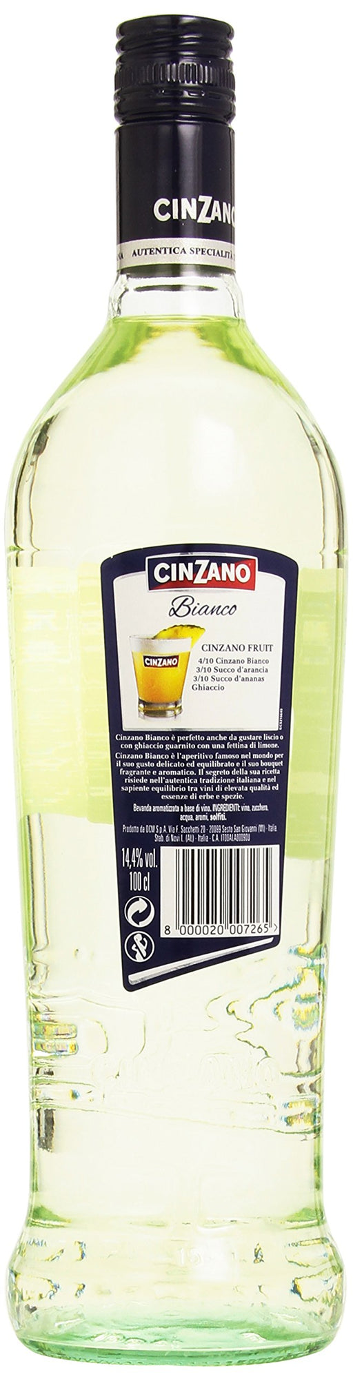 Cinzano Bianco, 1000ml  Cinzano Bianco