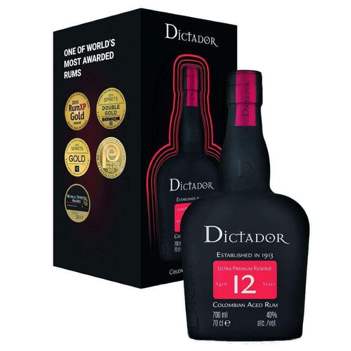 Dictador Aged Rum 12 year old 700ml Rum Gateway