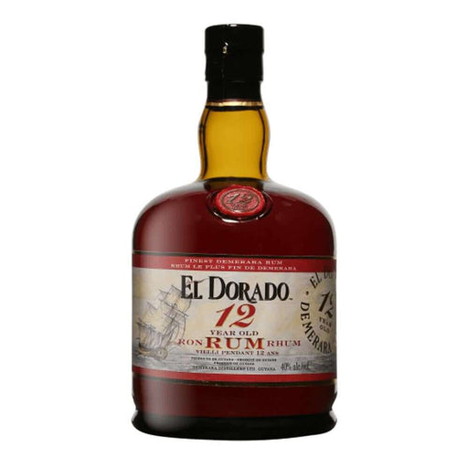 El Dorado 12 Year Old Rum 700ml Rum Gateway