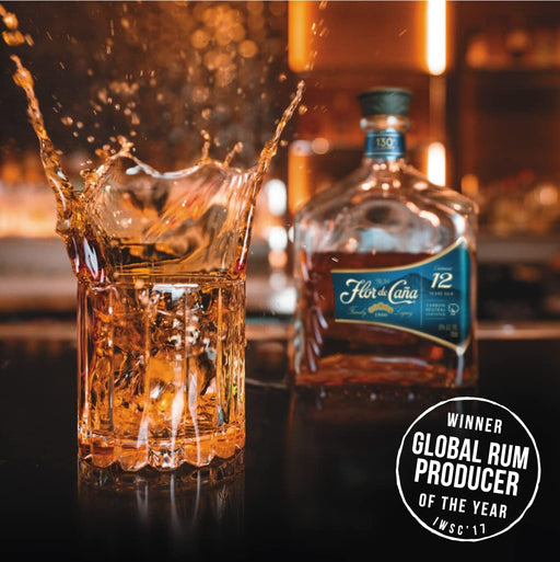 Flor De Cana 12 Years Old Rum, 700 ml  Flor De Cana