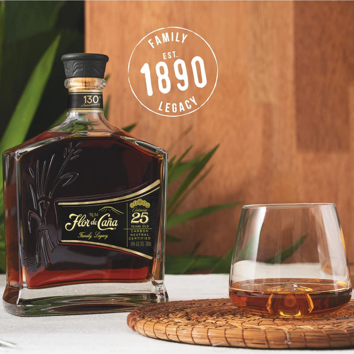 Flor De Cana 25 Years Old Rum, 700 ml  Flor De Cana