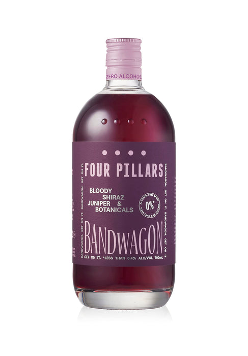 Four Pillars Bloody Shiraz Bandwagon Non Alcoholic Spirit 700 ml  FOUR PILLARS