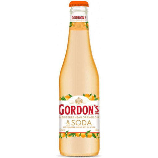 Gordons Mediterranean Orange Gin & Soda 330ml Gin Premix Gateway