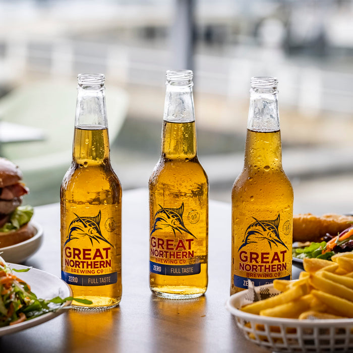 Great Northern Brewing Co. Zero 24 x 330mL Bottles  GREAT NORTHERN BREWING CO