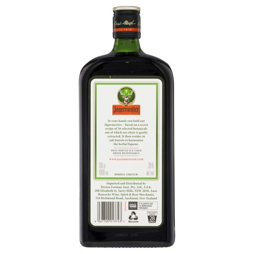 Jagermeister Herbal Liqueur, 1000ml  Visit the Jagermeister Store