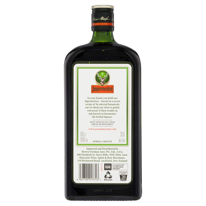 Jagermeister Herbal Liqueur, 1000ml  Visit the Jagermeister Store