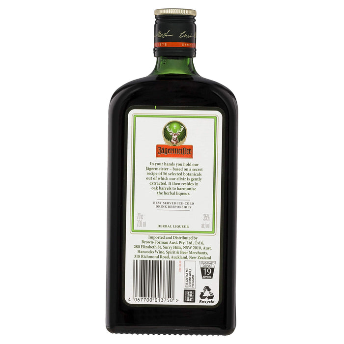 Jagermeister Herbal Liqueur, 700 ml  Visit the Jagermeister Store