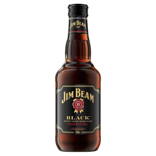 Jim Beam Black Label Bourbon & Cola 330mL Premix Jim Beam