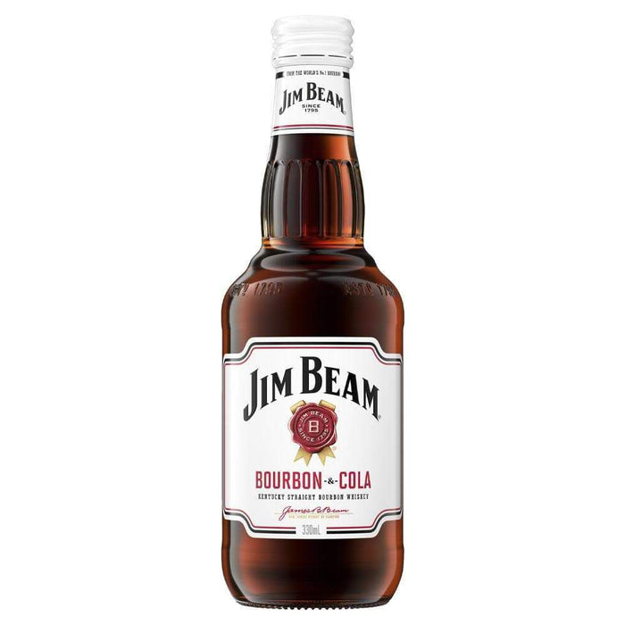 Jim Beam White & Cola 330mL Premix Gateway