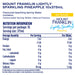 Mount Franklin Lightly Sparkling Water Pineapple Multipack Cans 10 x 375mL  Mount Franklin