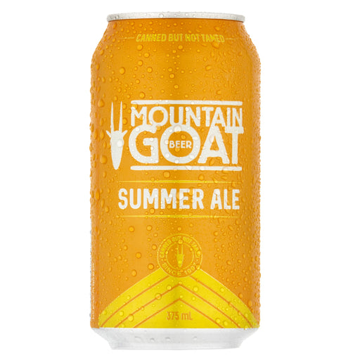 Mountain Goat Summer Ale Craft Beer 375ml Cans  Visit the Mountain Goat Store