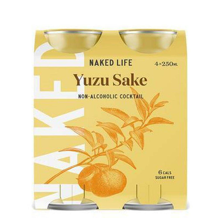 Naked Life Yuzu Sake Non-Alcoholic Cocktail 250ml 24 Pack Non-Alcoholic Premix Gateway