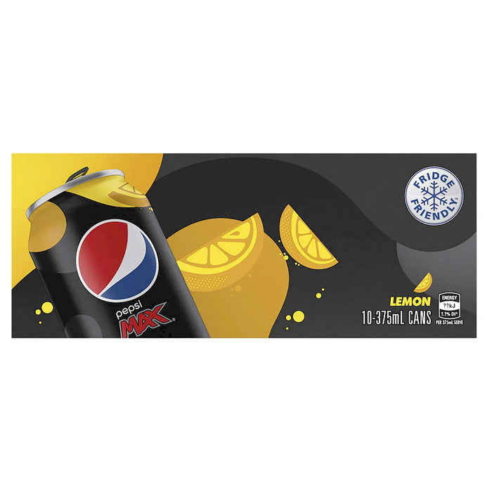 PEPSI MAX LEMON 375ML X 10PK Can  Visit the Pepsi Store