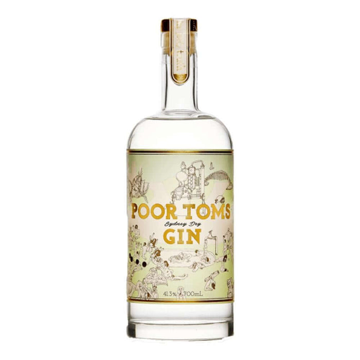 Poor Toms Sydney Dry Gin 700ml Gin Gateway