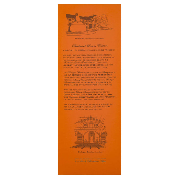 Red Breast Lustau Irish Whiskey, 700 ml  Redbreast